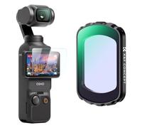 K&F Concept Filtre Natural Night Contre La Pollution Lumineuse Compatible avec DJI OSMO Pocket 3 et Film de Protection