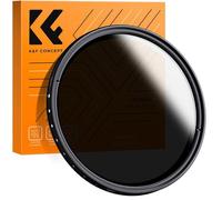 K&F Concept Filtre ND 58MM Variable Fader ND2 à ND400 réglable Objectif pour Panasonic Lumix DMC-LX7 + Chiffon de Nettoyage