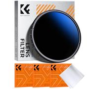 K&F Concept Filtre ND variable 67mm ND2-ND400 pour reflex avec revêtement et 3 chiffons