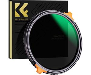 K&F Concept - Filtre ND variable Nano X ND4-64 CPL 37mm