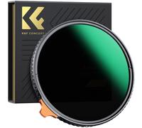 K&F Concept filtre ND variable ND2-400 Nano X - 82mm pour contrôle créatif de l'exposition
