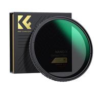 K&F Concept filtre ND variable ND2-ND32 Nano X - 82mm sans effet X