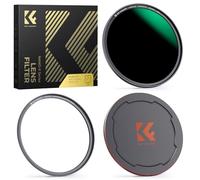 K&F CONCEPT Filtre ND1000 67mm Magnétique 10-Stop Installer Rapide avec Bague Base et Bouchon Devant en métal pour Objectif Appareil Photo