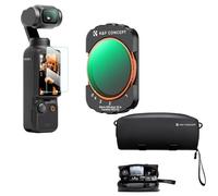 K&F Concept Filtre ND2-32&Black-Mist 1/4 Magnétique + Étui Pochette Compatible avec DJI OSMO Pocket 3