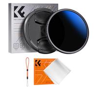 K&F Concept Filtre ND2-400 72mm Filtre Gris Neutre Bouchon d'Objectif Chiffons de Nettoyage en Microfibre Élastique Multi-Couches pour Appareil Photo(K Série)