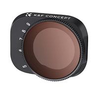 K&F Concept Filtre ND32-512 Variable Drone Gris Neutre 5-9 F-Stops 28 Revêtements de Nano-x Imperméable Anti des Rayures Compatible avec DJI Mini 3 Pro, Mini 3