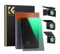 K&F CONCEPT Filtre ND4 Carré 4"X5.65" Compatible avec Tilta SmallRig Neewer Matte Box Densité Neutre Verre Optique HD Nano-Revêtements Étanche Anti des Rayures