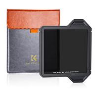 K&F CONCEPT Filtre ND64 Carré 100 * 100mm 6 Stops avec Cadre de Protection HD Nano-revêtements Imperméable Compatible avec X-Pro Porte-Filtre Système