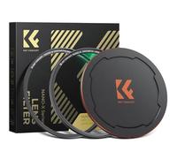 K&F CONCEPT Filtre Polarisant 49mm Magnétique avec Bague et Bouchon Devant