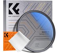 K&F CONCEPT Filtre polarisant Circulaire CPL 67 mm pour réduire l'éblouissement et Les Reflets avec revêtement Nano à 18 Couches (Nano-Klear)