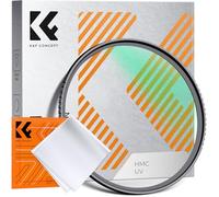 K&F Concept Filtre UV 43mm Filtre de Protection et Chiffons de Nettoyage en Microfibre Multi-Couches avec Revêtement pour Objectif Appareil Photo