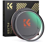 K&F CONCEPT Filtre UV 55mm Protection Magnétique et Bouchon Devant 2 en 1