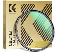 K&F CONCEPT Filtre UV 86mm Filtre de Protection HD Multi-Couches Imperméable pour Objectif Appareil Photo (D Série)