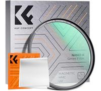 K&F Concept Filtre UV Magnétique 49mm Filtre de Protection et Chiffon Imperméable Anti des Rayures Léger HD Nano-Revêtements de 18 Couches