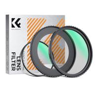 K&F Concept Filtre UV Protection Black-Mist et Bague Chiffon de Nettoyage Compatible avec Canon Powershot V1