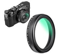 K&F Concept Filtre UV Protection Compatible avec Fujifilm X100/X100F/X100S/X100T/X100V/X100VI-Noir Black