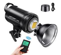 K&F Concept Flash Studio LED SL-60W CRI 95+ Projecteur LED avec Déclencheur,Réflecteur,Monture Bowens, Eclairage pour Vidéo Photo Studio et Photo Extérieure