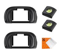 K&F Concept Œilleton Viseur + Protège Griffe avec Niveau à Bulle + Chiffon de Nettoyage Compatible avec Sony A7 A7S A7R A7M2 A7SM2 A7RM2 A7M3 A7RM3 A7RM4 A9 A9II A99M2