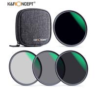 K & F Concept-Jeu de filtres ND 4 en 1,avec sac filtrant,49mm,52mm,58mm,67mm,72mm,77mm,82mm,4 volontairement,8 volontairement,64 volontairement,1000 melon al - Type 77mm