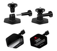 K&F CONCEPT Kit 2 Supports Adhésifs Flexible 3M pour Casque Caméra Action