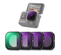 K&F CONCEPT - Kit d'amélioration de filtres à Visser PL et ND Compatible avec Insta360 Ace Pro 2, PL+ND8+ND16+ND32. Kit de filtres polarisants à densité Neutre. Accessoires pour caméra d'action