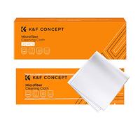K&F CONCEPT Kit de 20 Chiffon de Nettoyage 150 X 150 cm en Microfibre Emballé sous Vide pour Appareil Photo Objectif Écran Caméra Filtre Smartphone Ipad Bijoux Lunette Jumelle
