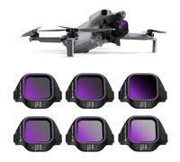 K&F CONCEPT Kit de 6 Filtres ND Compatible avec DJI Mini 5 Pro (ND4 à ND1000) - Accessoires pour Objectif de Drone en Verre Optique HD Multicouche/Cadre Plastique