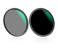K&F Concept Kit de filtres d'objectif 46 mm densité neutre ND1000 CPL polarisant pour objectif d'appareil photo professionnel avec revêtement nano multicouche