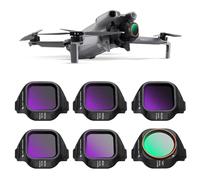 K&F CONCEPT Kit de Filtres ND et CPL pour DJI Mini 5 Pro, 6 Filtres de Densité Neutre et Polarisant (ND8/ND16/ND32/ND64/ND128/CPL) en Verre Optique HD Multi-traité, Accessoires pour Drone
