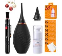 K&F CONCEPT Kit de Nettoyage 10 en 1 (Pinceau de Nettoyage + Chiffon Microfibre + Poire pour Photo) pour Objectif de Caméra Reflex…