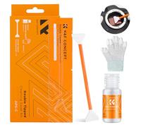 K&F CONCEPT Kit Nettoyage Capteur APS-C Double 10PCS+20ml Liquide+Gants