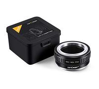 K&F Concept Lens Mount Adapter with Light-reducing Paint for M42 Lens to Sony NEX E-Mount Camera for Sony Alpha NEX-7 NEX-6 NEX-5N NEX-5 NEX-C3 NEX-3