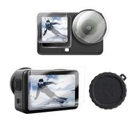 K&F CONCEPT Lot 2 Protecteurs Écran compatible avec DJI Osmo Action 6 | Verre trempé haute définition 9H, anti-rayures et anti-bulles, accessoires pour caméra d'action, PF52