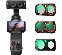 K&F Concept - Lot de 3 Filtres CPL + Black Diffusion 1/4 + ND2-32 pour Insta360 Luna Ultra