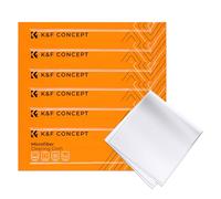 K&F CONCEPT Lot de 6 Chiffon de Nettoyage 150 X 150 cm en Microfibre Emballé sous Vide pour Appareil Photo Objectif Écran Caméra Filtre Smartphone Ipad Bijoux Lunette Jumelle