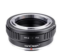 K&F CONCEPT M42 Adaptateur Objectif pour Monter Objectif avec Monture M42 Objectif vers compatibile Con Fujifilm FX Mont Fuji X-T2 X-T3 X-T5 X-T20 X-Pro3 X-Pro2 etc,M42-FX