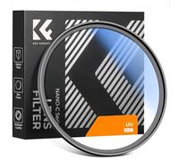 K&F Concept MCUV Filtre en verre ultra fin étanche multi-couches compatible avec appareils photo reflex numériques Canon, Nikon, Sony 46 mm