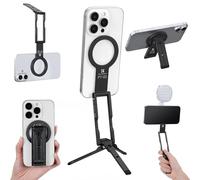 K&F CONCEPT Mini Trépied Magnétique Ultra-Fin 7mm Compatible iPhone/Android