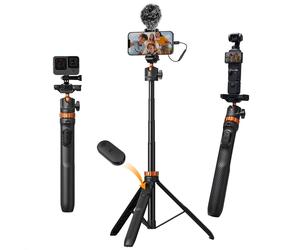 K&F Concept - MS08 Trepied 2en1 Photo & Smartphone - 159 cm