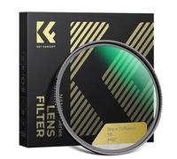 K&F Concept Nano-X Series Black Diffusion 1/8 Filtre à effet cinématographique avec 28 revêtements multicouches Diffusion de lumière brumisateur noire pour vidéo Vlog Portrait Photographie (43 mm)