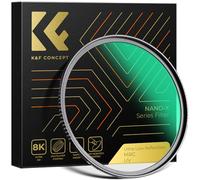 K&F Concept Nano-X Series Filtre de protection d'objectif MCUV ultra-fin à réflexion 0,1 % avec 28 filtres multi-couches étanches et résistants aux rayures pour objectif d'appareil photo HD UV (43 mm)
