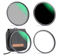 K&F Concept Nano-X Series Kit de filtres d'objectif 4 en 1 magnétique MCUV CPL Fixe ND1000 avec 28 couches multiples pour objectif d'appareil photo Étanche Résistant aux rayures avec pochette de
