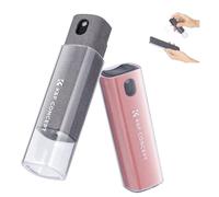 K&F CONCEPT Nettoyant D'écran Spray Lingette pour écran Ordinateur Portable, Téléphone Kit de Nettoyage pour Tablette, PC, Ordinateur, LCD, Lunettes, iPhone, iPad, Mac Pro - Noir et Rose
