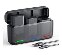 K&F CONCEPT NP-FZ100 Batteries (Lot de 3) avec Chargeur Rapide PD 20W, Compatibles avec Les Sony A7 III, A7 IV, A7C, FX3, FX30, A9, A6600, A6700, ZV-E1, ZV-E10ii, Alpha 9, A9S, A7R III, A7R IV, A7RV