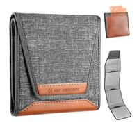 K&F Concept Optics Étui de Filtre pour Objectif, Peut contenir 3 filtres jusqu'à 82 mm, résistant à l'eau et à la poussière, étui de Protection Durable, Pochette de Transport Pliable pour filtres