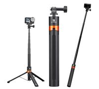 K&F CONCEPT Perche Selfie 2-en-1 avec trépied 142cm pour caméras d'action