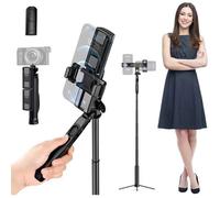 K&F Concept Perche Selfie Trepied, Selfie Stick Bluetooth 4 en 1 avec Bâton Télescopique 110cm Monopode pour Téléphone Caméra