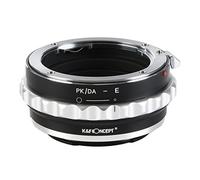 K&F CONCEPT PK/DA-E Bague Adaptateur pour compatibile Con PENTAX K/M/A/FA/DA Objectifs ver compatibile Con Sony E baïonnette Appareil Photo