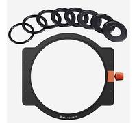K&F Concept Porte Filtre Système 100mm en Aluminium au Grand Angle et 8 Bagues Adaptateurs Inclus pour Objectif Appareil Photo