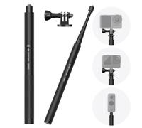 K&F Concept Rallonge Métallique 153cm, Perche Selfie, Equipée d'un Adaptateur GoPro, Compatible avec GoPro, DJI Action, Insta360